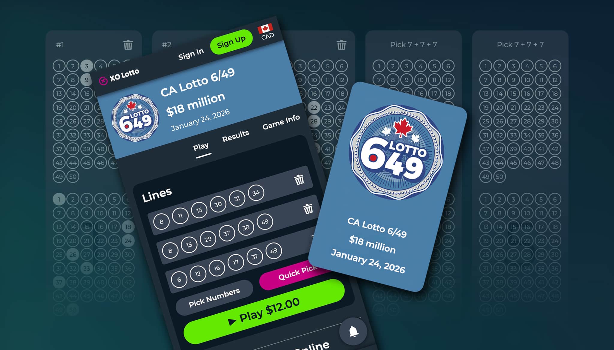 Quebec lottery winner Claude Boucher became an instant millionaire with the Lotto 6/49 Gold Ball draw